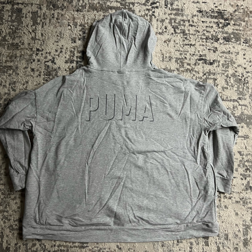 Puma‎ Men’s Light Gray Pullover Hoodie